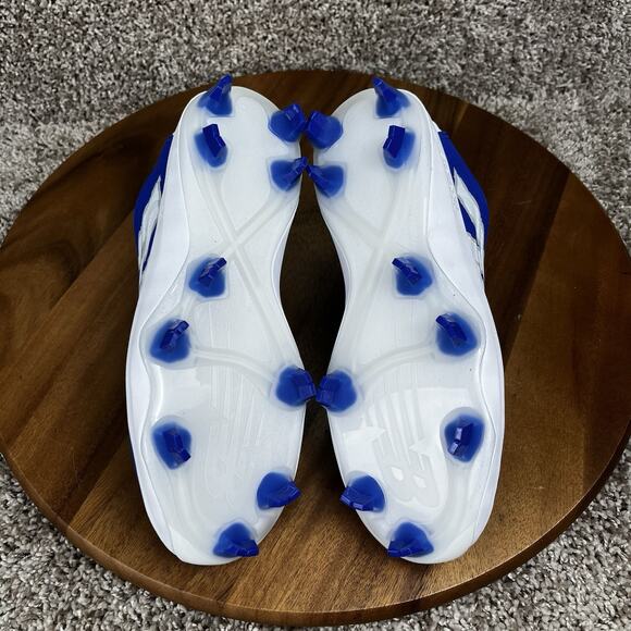 New Balance FuelCell Fuse V4 Molded Softball Womens Size 8 Shoe Cleat Blue White - Picture 9 of 12